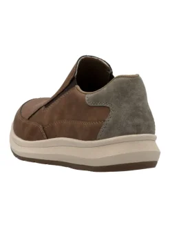 Klassische Slipper in Braun><noscript><img width=