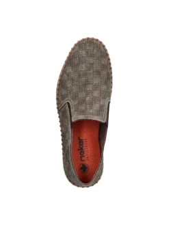 Klassische Slipper in Braun><noscript><img width=