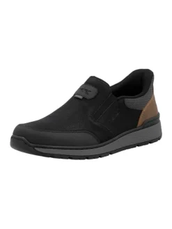 Klassische Slipper in Schwarz>rieker New