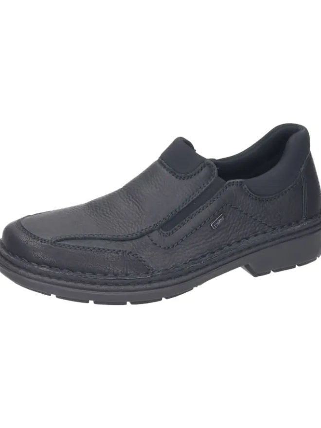 Klassische Slipper in schwarz/schwarz/schwarz>rieker Clearance