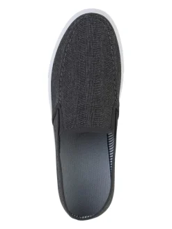 Klassische Slippers Derek in Dunkelgrau><noscript><img width=