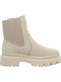 Klassische Stiefelette in beige><noscript><img width=