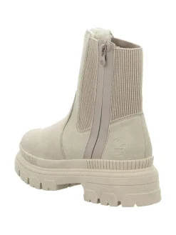 Klassische Stiefelette in beige><noscript><img width=