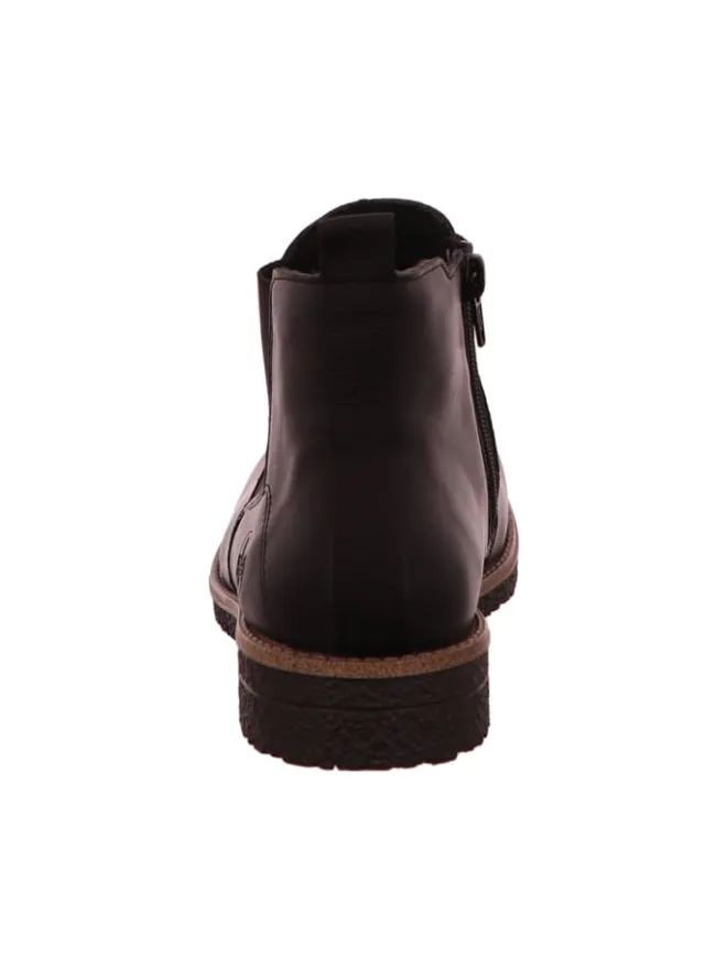 Klassische Stiefelette in schwarz>rieker New