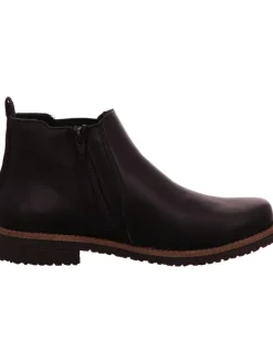 Klassische Stiefelette in schwarz><noscript><img width=
