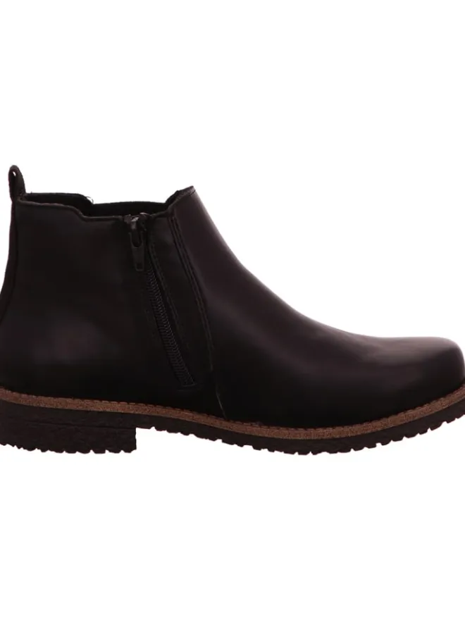 Klassische Stiefelette in schwarz>rieker New