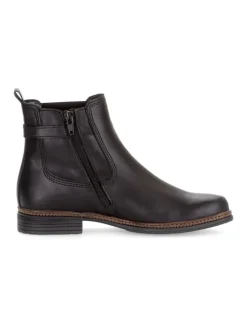Klassische Stiefeletten in Blau><noscript><img width=