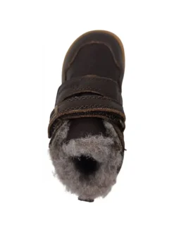 bisgaard Lauflernschuhe^Klettschuh Barefoot Becky TEX in Braun