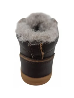 bisgaard Lauflernschuhe^Klettschuh Barefoot Becky TEX in Braun