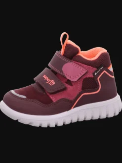 superfit Stiefeletten·Hohe Stiefeletten^Klettschuh SPORT7 MINI in rot