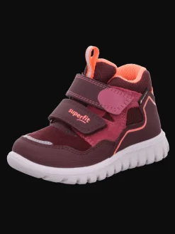superfit Stiefeletten·Hohe Stiefeletten^Klettschuh SPORT7 MINI in rot