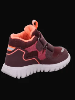 superfit Stiefeletten·Hohe Stiefeletten^Klettschuh SPORT7 MINI in rot
