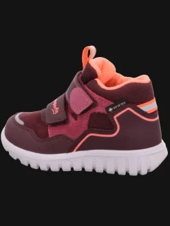 superfit Stiefeletten·Hohe Stiefeletten^Klettschuh SPORT7 MINI in rot