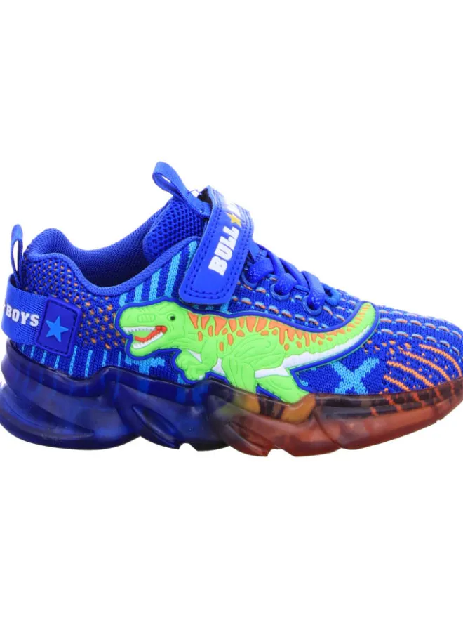 Bull Boys Halbschuhe·Slipper^Klettschuhe in blau