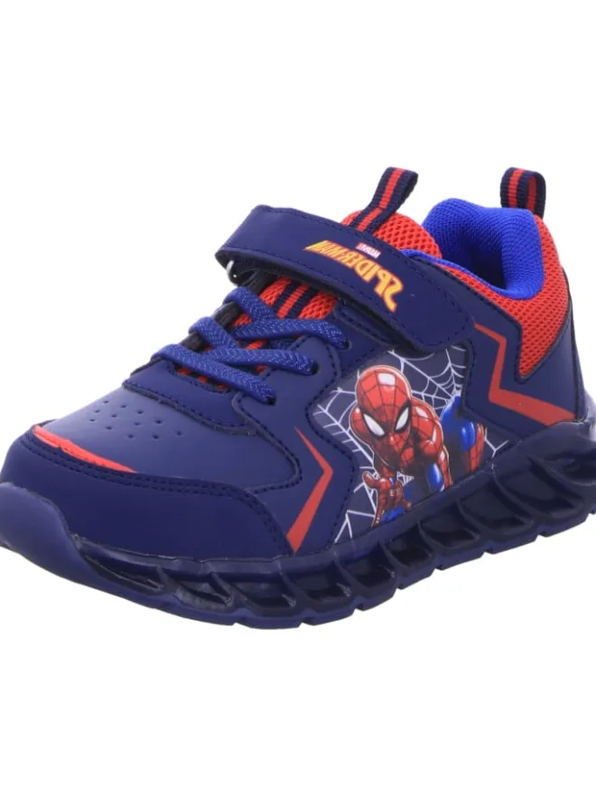 MARVEL Spider-Man Halbschuhe·Slipper^Klettschuhe in blau