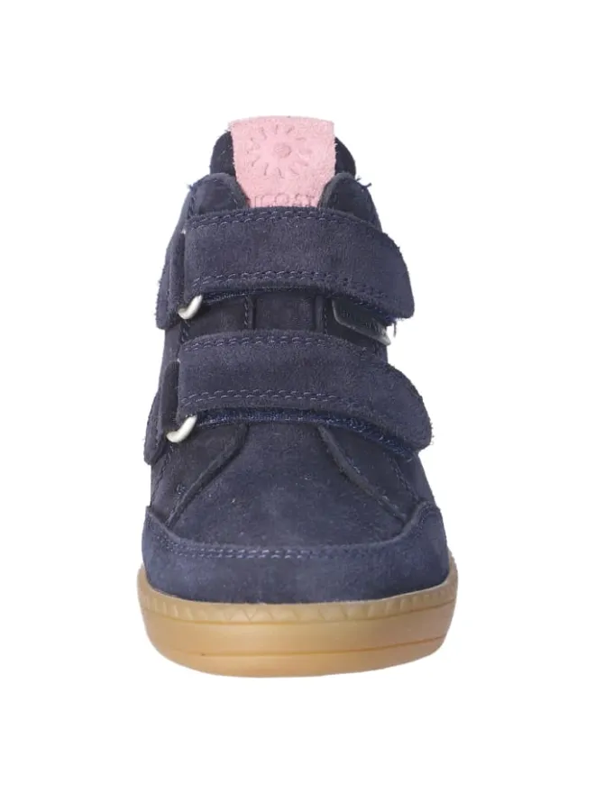 Ricosta Stiefeletten·Hohe Stiefeletten^Klettschuhe in blau/kombi