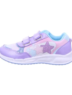 Klettschuhe in lila><noscript><img width=