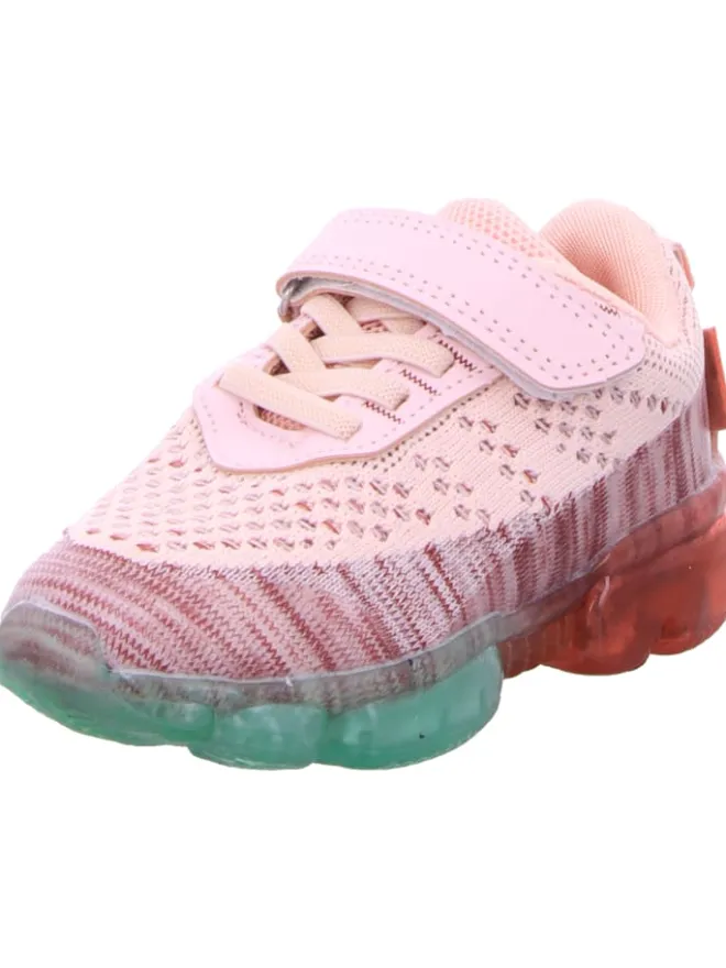 Slobby Halbschuhe·Slipper^Klettschuhe in rosa