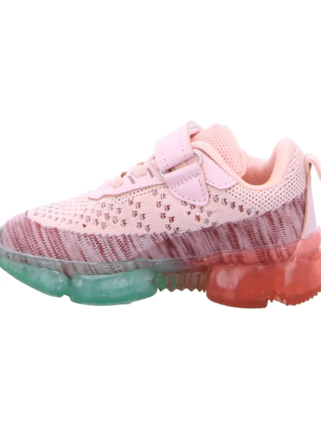 Slobby Halbschuhe·Slipper^Klettschuhe in rosa