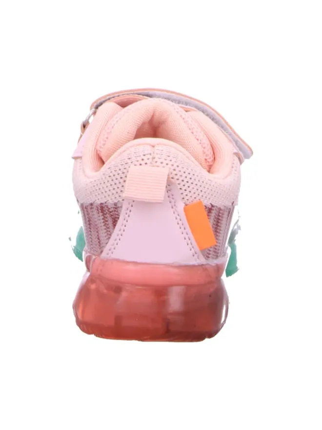 Slobby Halbschuhe·Slipper^Klettschuhe in rosa