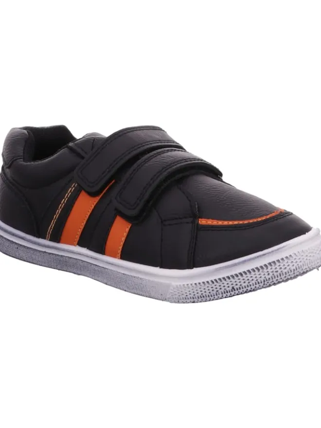 TOPWAY Halbschuhe·Slipper^Klettschuhe in schwarz