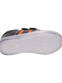 TOPWAY Halbschuhe·Slipper^Klettschuhe in schwarz