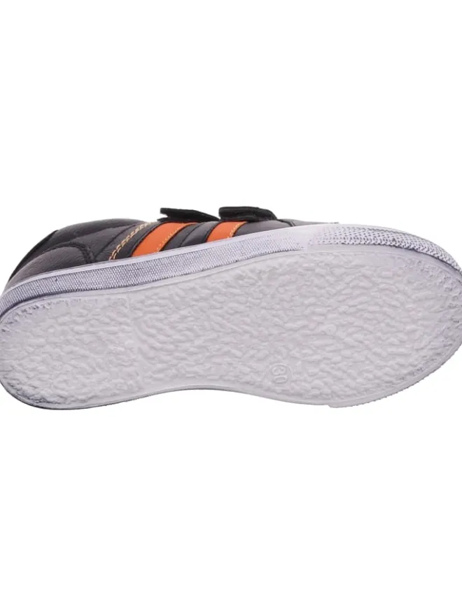 TOPWAY Halbschuhe·Slipper^Klettschuhe in schwarz