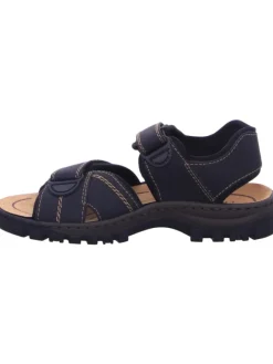 rieker Sandalen & Pantoletten^Klettschuhe in schwarz/schwarz