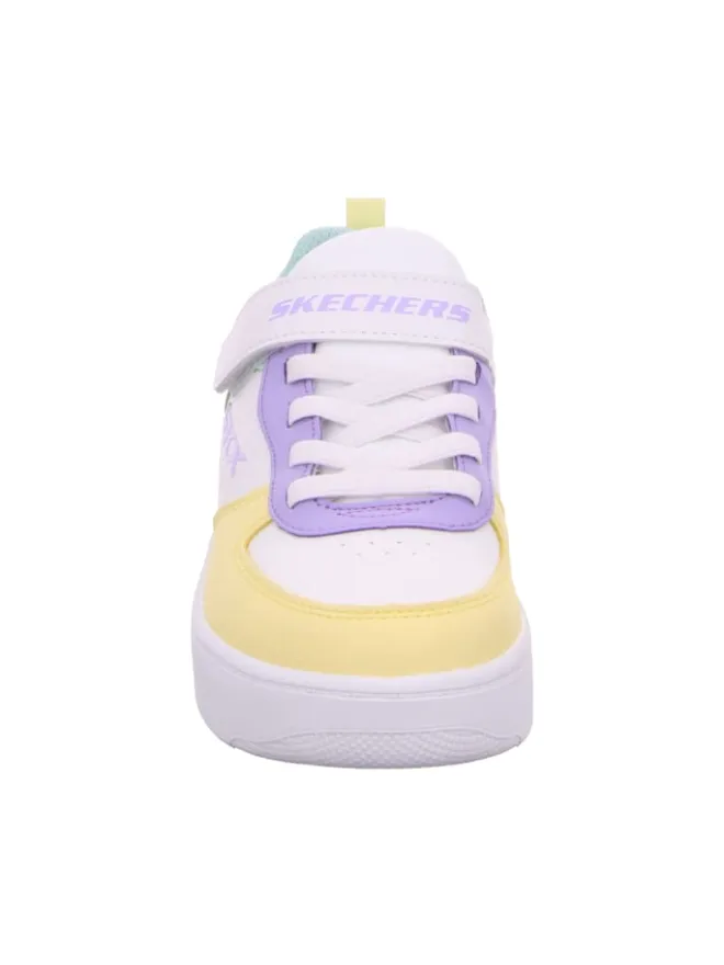Skechers Halbschuhe·Slipper^Klettschuhe in weiß