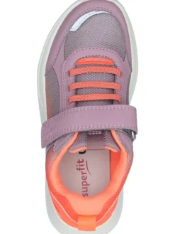 Klettverschluss-Schuhe in Orange><noscript><img width=