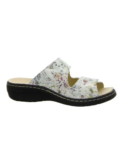Longo Clogs & Pantoletten^Komfort Pantoletten in Beige