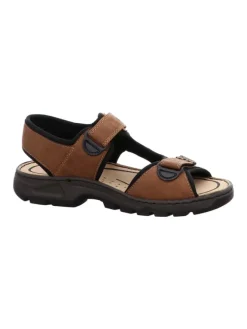 rieker Schnürschuhe^Komfort Sandalen in Braun