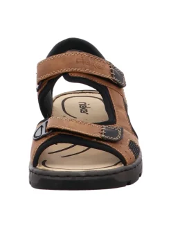 rieker Schnürschuhe^Komfort Sandalen in Braun