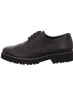 Komfort Schnürschuh in schwarz><noscript><img width=