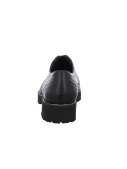 Komfort Schnürschuh in schwarz><noscript><img width=