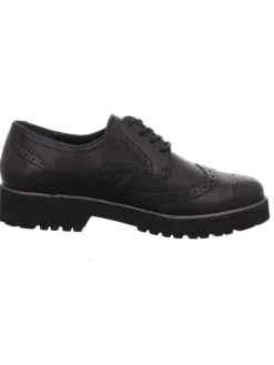 Komfort Schnürschuh in schwarz><noscript><img width=