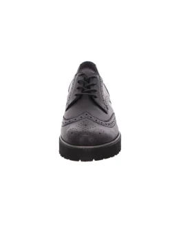 Komfort Schnürschuh in schwarz><noscript><img width=