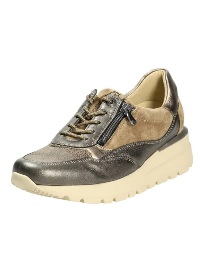 WALDLÄUFER Schnürschuhe^Komfort Schnürschuhe in Braun