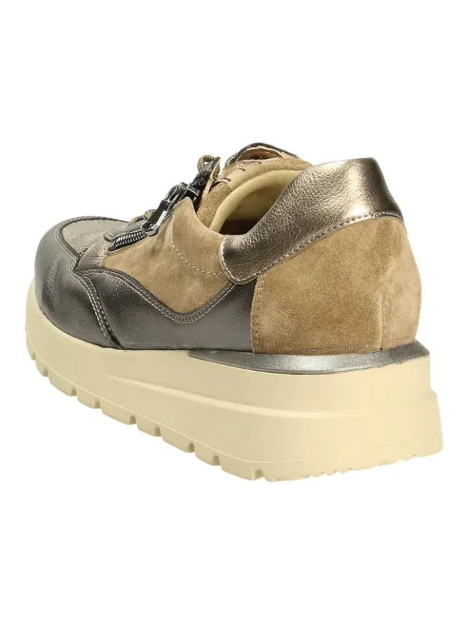 WALDLÄUFER Schnürschuhe^Komfort Schnürschuhe in Braun