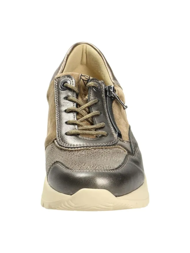 WALDLÄUFER Schnürschuhe^Komfort Schnürschuhe in Braun