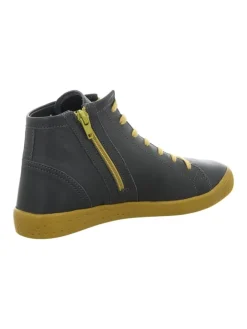 Komfort Schnürschuhe in Grau><noscript><img width=