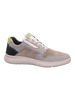 Komfort Schnürschuhe in Grau><noscript><img width=