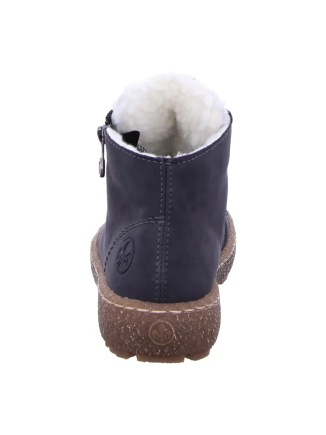 Komfort Schnürschuhe in Grau>rieker Discount