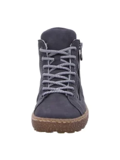 Komfort Schnürschuhe in Grau><noscript><img width=
