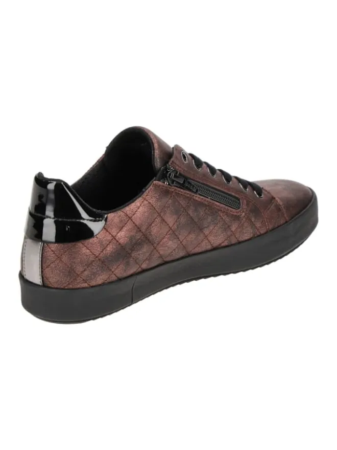 Geox Schnürschuhe^Komfort Schnürschuhe in Rot
