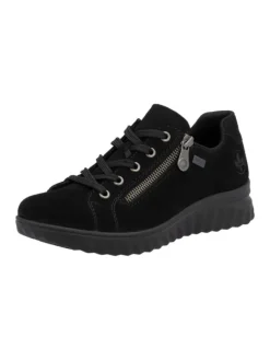Komfort Schnürschuhe in Schwarz>rieker New