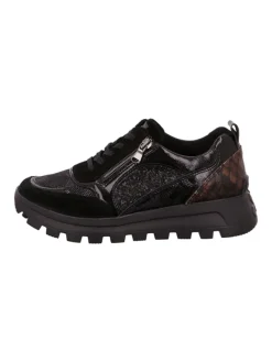 Komfort Schnürschuhe in Schwarz>WALDLÄUFER Online