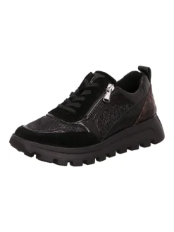 Komfort Schnürschuhe in Schwarz>WALDLÄUFER Online