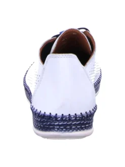 Komfort Schnürschuhe in Weiß><noscript><img width=