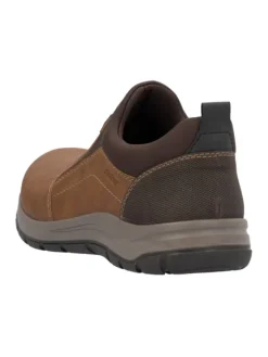 Komfort Slipper in Braun><noscript><img width=